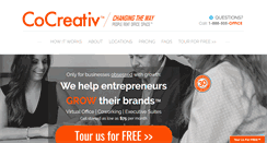 Desktop Screenshot of cocreativ.com